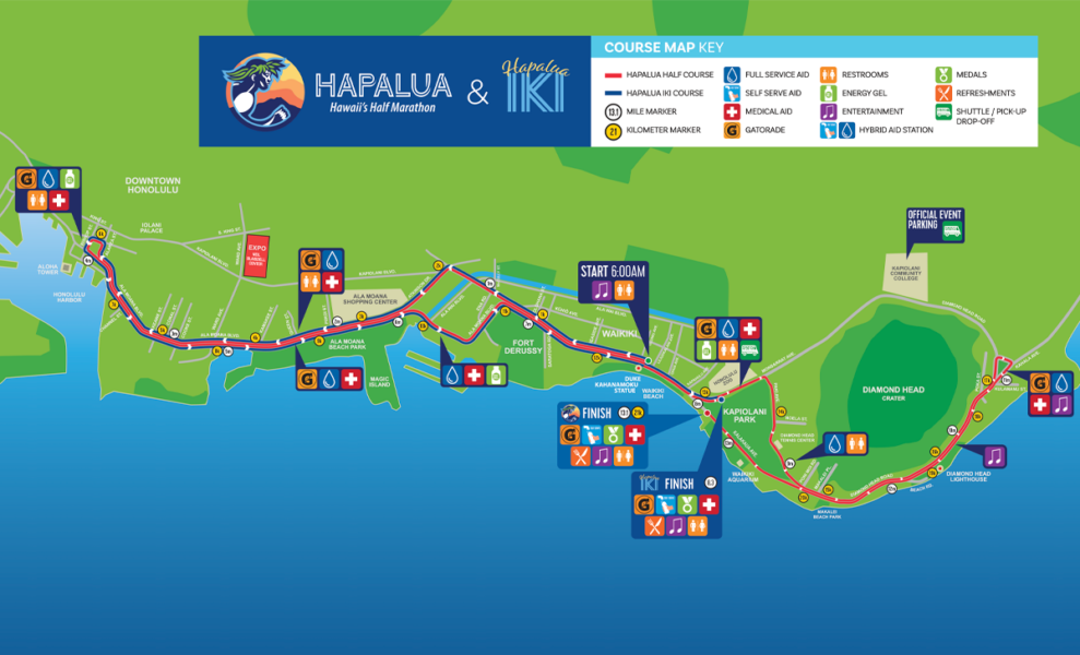 Map of the course