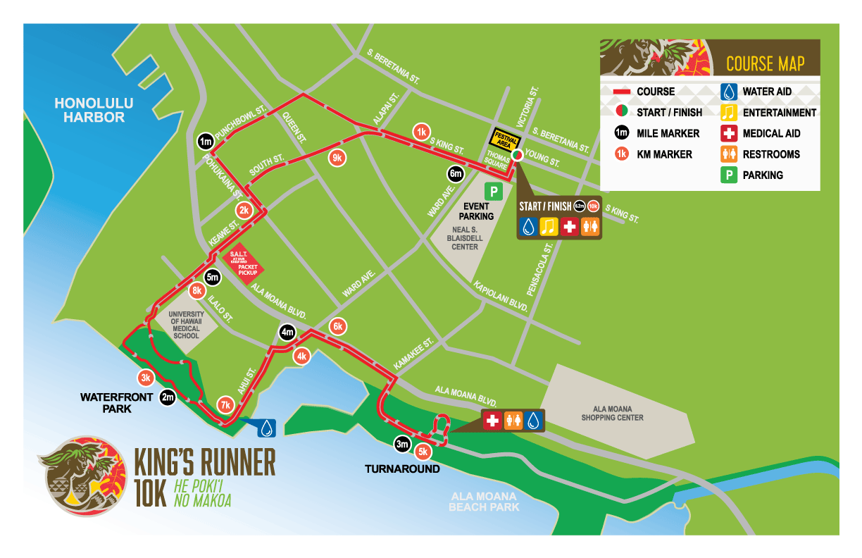 Course Description Kings Runner 10k